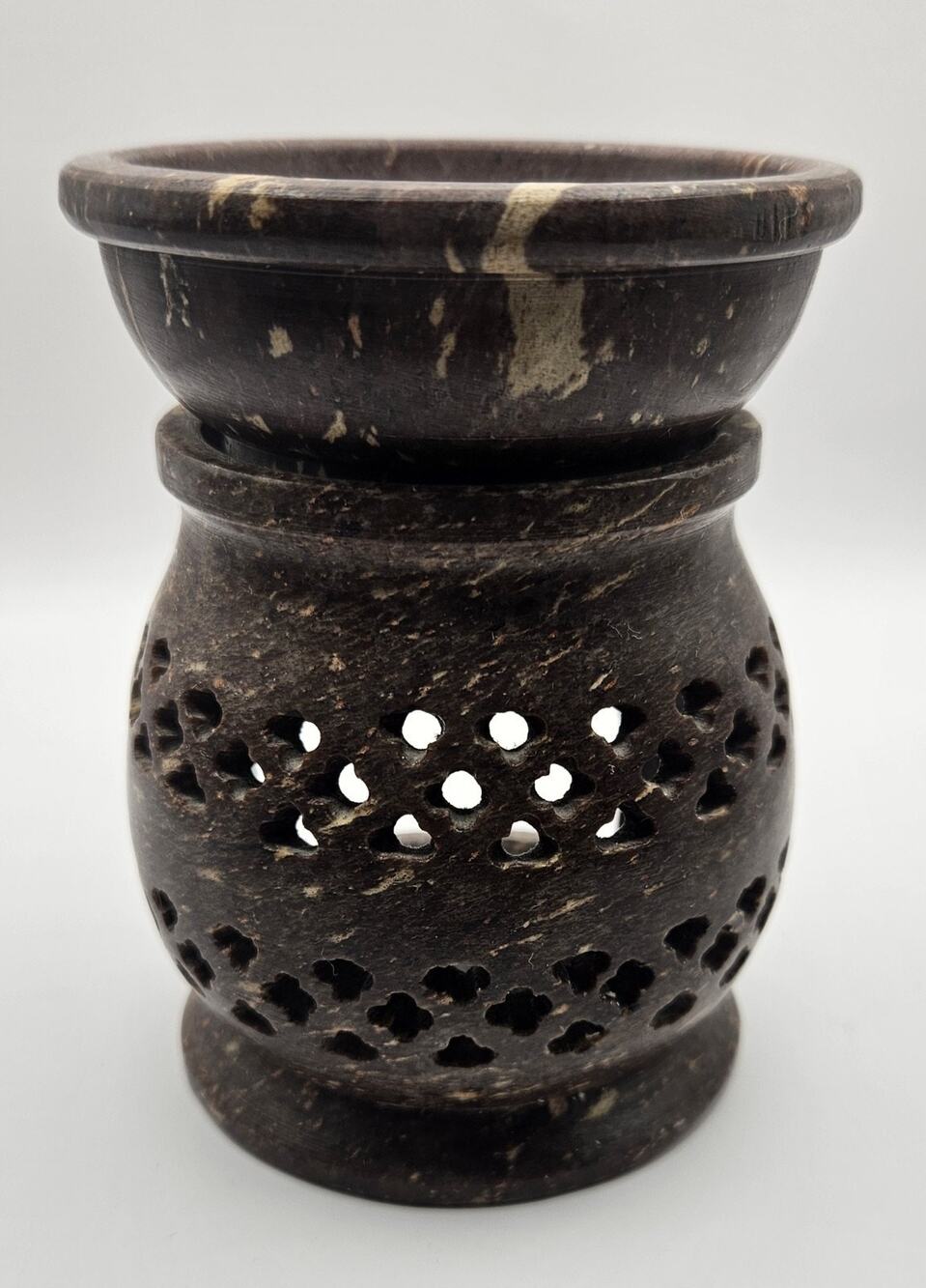 Soapstone India Decorative Oil Burner Diffuser burner 4.5'